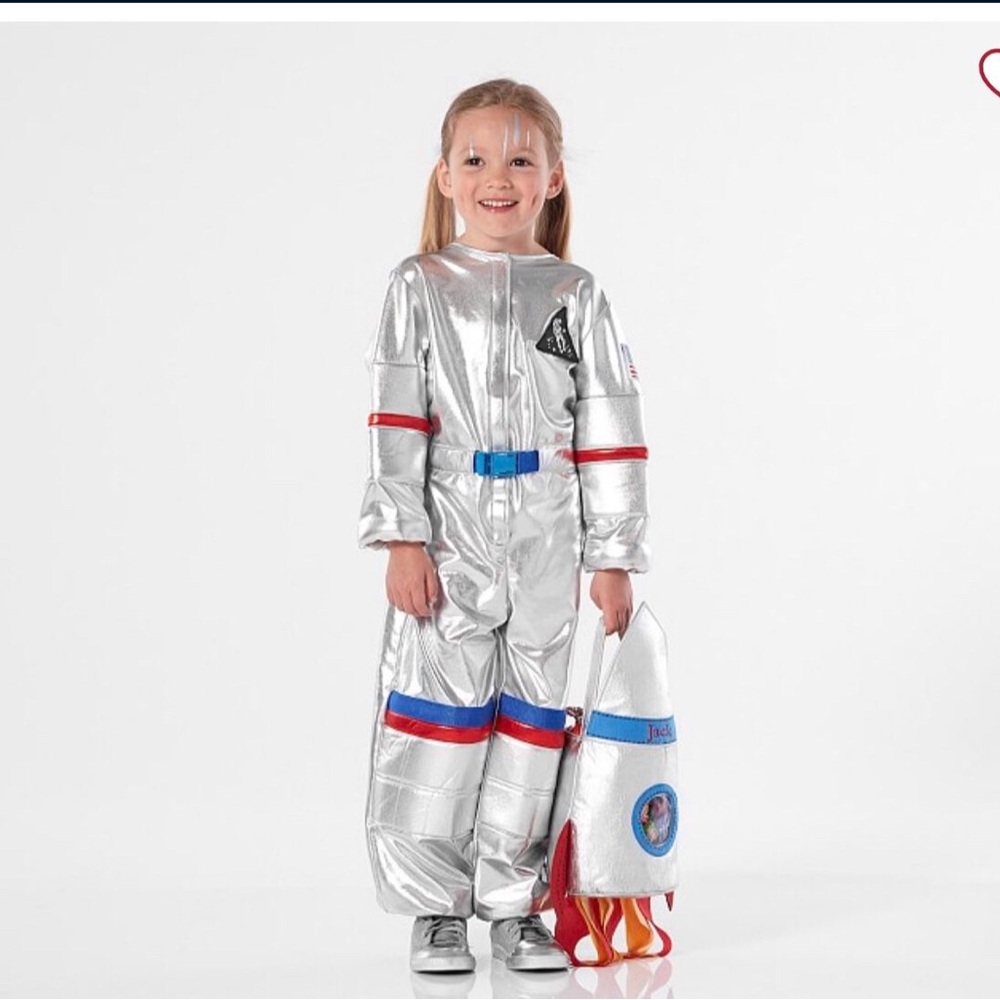 Pottery Barn Kids Astronaut Costume (Size 4-6 yrs)